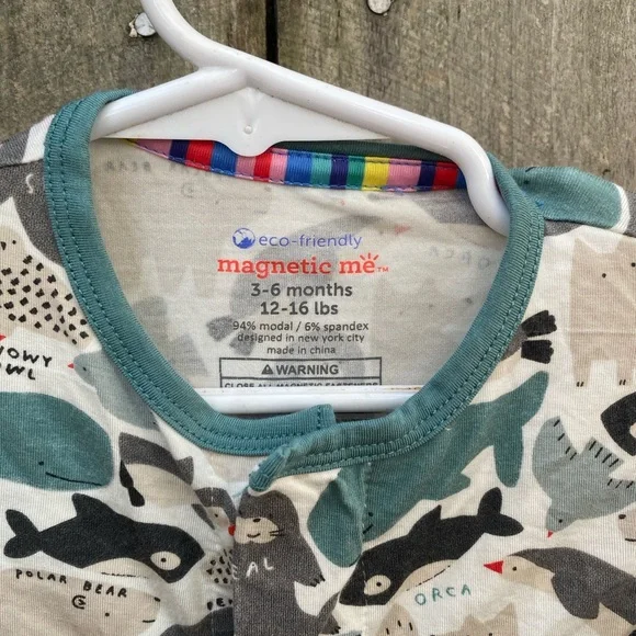 Magnetic Me Seas and Greetings Magnetic Footie 3-6 Months - Picture 4 of 4